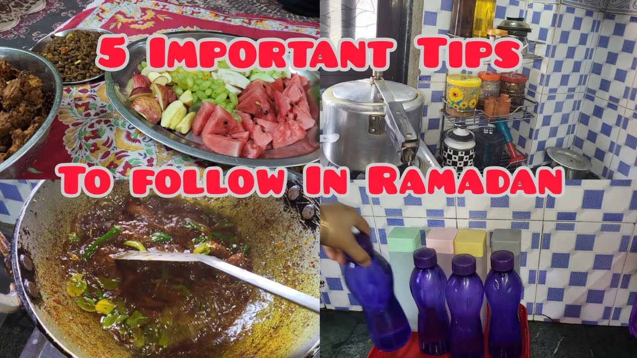 5 Important Tips To Follow In Ramadan This Year ✨️ 