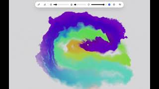 Threejs WebGPU Fluid Painting tool - Light Painting