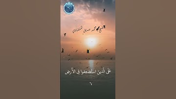 #محمد_صديق_المنشاوي #سورة_القصص #اكسبلور #duet #لايك #قرآن #قران_كريم #quran #ترند #دويتو