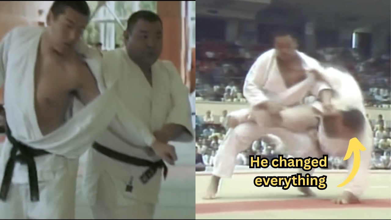 This man SINGLEHANDEDLY got the scissors takedown banned (Kani-basami)