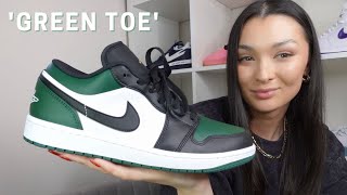 JORDAN 1 GREEN TOE