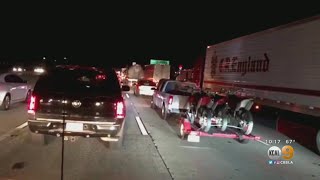 Are Fires To Blame For Massive Backup On 15 Freeway?