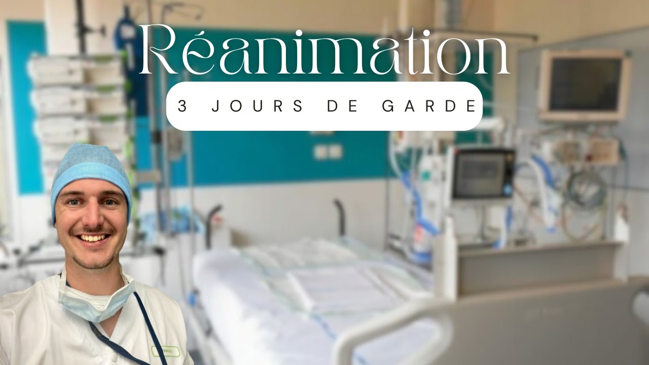Infirmier en réanimation : 3 jours de gardes (vlog)