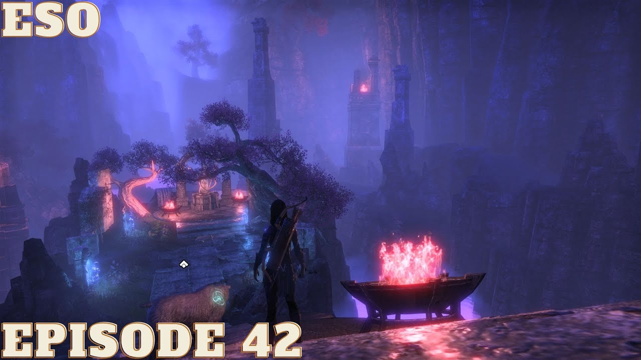 Let's play The Elder Scrolls Online Wood Elf Warden Episode 42 Gameplay Walkthrough [PS5