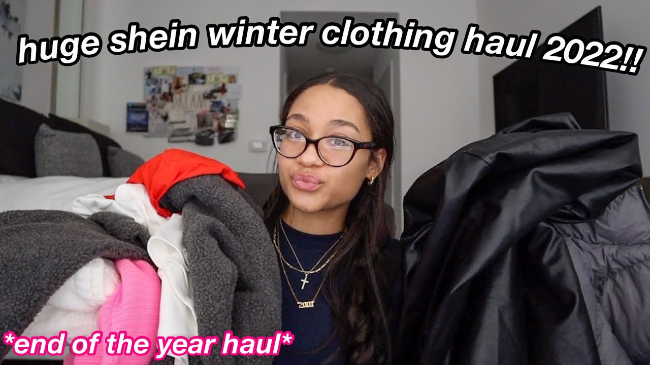 HUGE SHEIN CLOTHING HAUL 2022!! *trendy winter items* YouTube