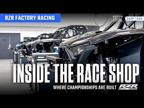 We Toured the Polaris RZR Factory Racing Shop (It's Insane)