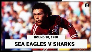 Manly Sea Eagles v Cronulla Sharks | Round 10, 1988 | Match Replay | NRL Throwback