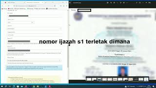 Nomor Ijazah S1 Terletak Dimana Ya Mendaftar Cpns 2023