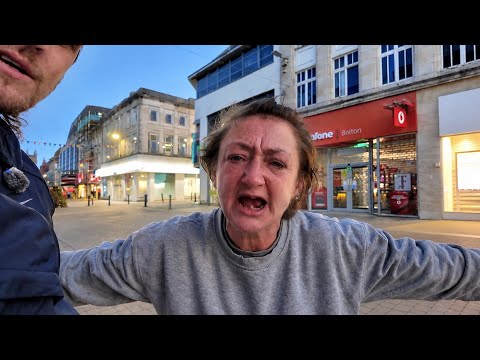 BOLTON – BUS STATION CHAOS! Locals RAGE Over Palestine Flag!
