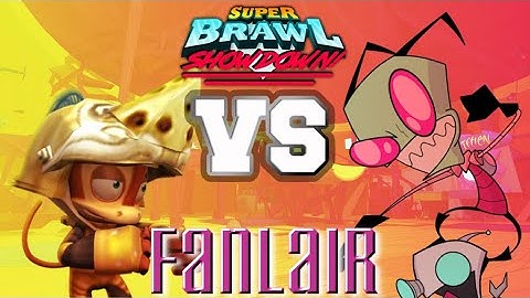 Monkey vs Invader Zim II | Super Brawl Showdown v0.3.0b Full Match Gameplay