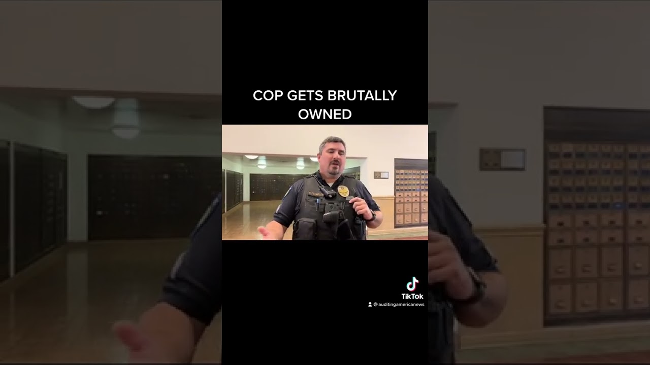 Police intimidation fail (MUST SEE)