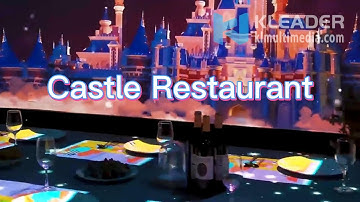 Projectionrestaurant (2022) | magic restaurant |The latest projection interactive restaurant