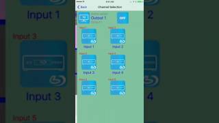 iOS App Setup for 10x10 HDMI Matrix Switch screenshot 2