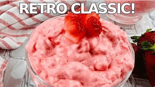 Grandma's BEST! | Strawberry Cottage Cheese Jello Salad