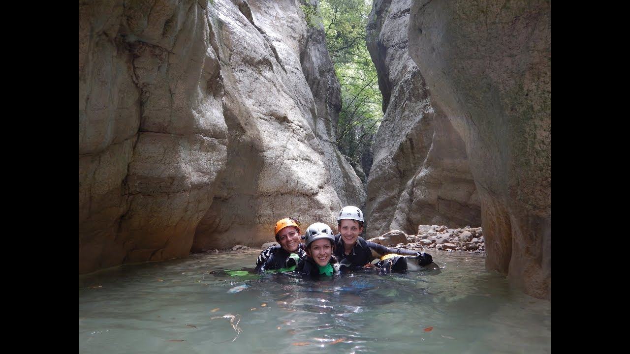 canyoning nel torrente Sammaro (Campania)