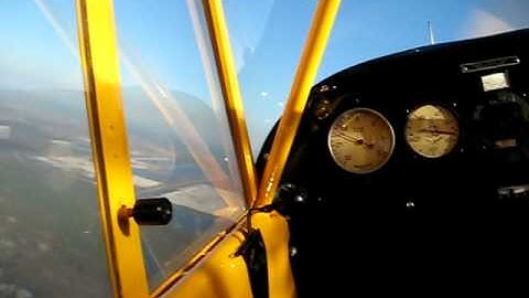 j3 cub spiral,spin,loop