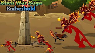 Stick War Saga: Level 34 - Emberhold (Insane Difficulty) screenshot 4