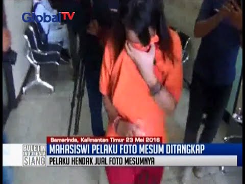 Mahasiswi di Samarinda yang foto mesum di tempat umum jadi tersangka - BIS 24/05