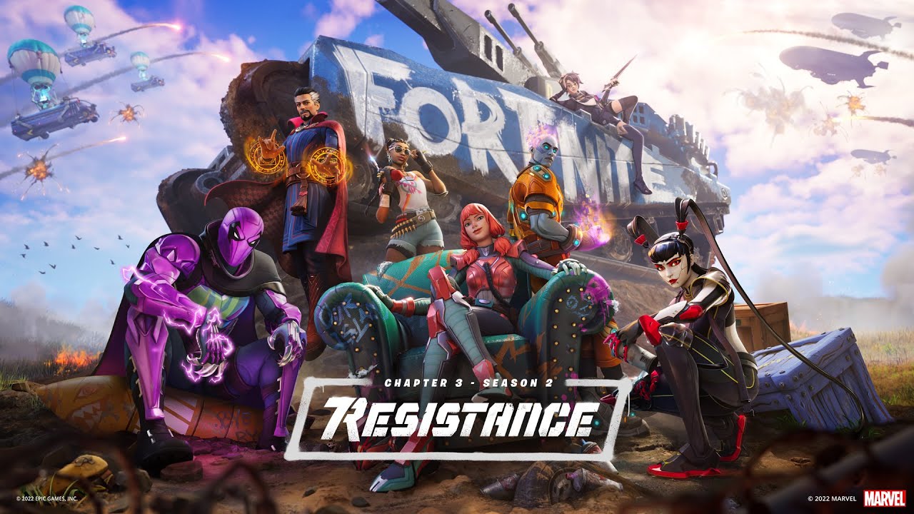 Fortnite Chapter 3 Season 2 Resistance Story Trailer - Check out the Chapter 3 Season 2 Story Trailer and visit https://www.epicgames.com/fortnite/home for more details. 

Play Fortnite Battle Royale, the completely