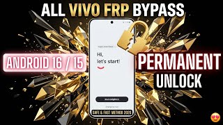 Vivo V40 Frp Bypass Android Version 15 &amp; 16 / @GsmMafia