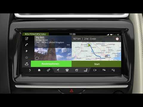 Jaguar E-PACE | InControl Touch Pro: Navigation - Zieleingabe