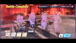 「ブルアカ」- 総力戦 S84 - クロカゲ 市街地 - Torment 1凸 - 39,808,960 pt