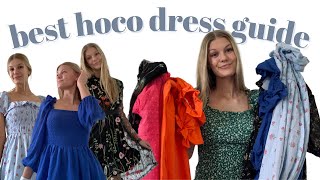 ultimate homecoming dress guide | amazon dress try on + more!!