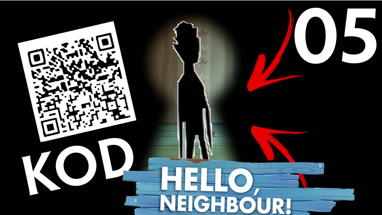 ������ Hello Neighbor [#5] QR KOD - ZAGADKA ROZWIĄZANA! CIEŃ DZIECKA! (Alpha-3) - YouTube