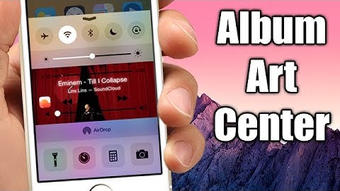 AlbumArtCenter - iOS 8 Jailbreak Cydia Tweak