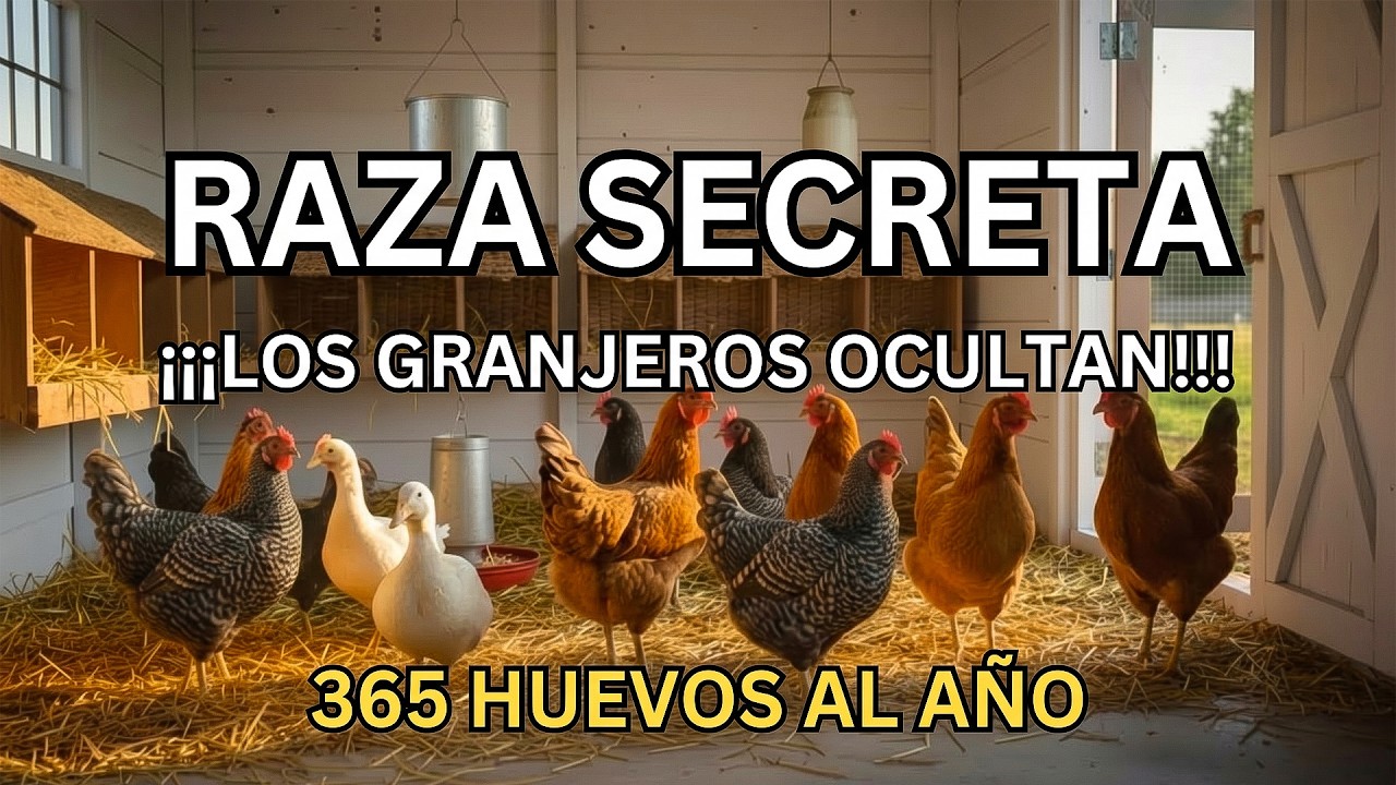 7 RAZAS De GALLINAS PONEDORAS Que Pueden Poner HASTA 364 HUEVOS Al AÑO