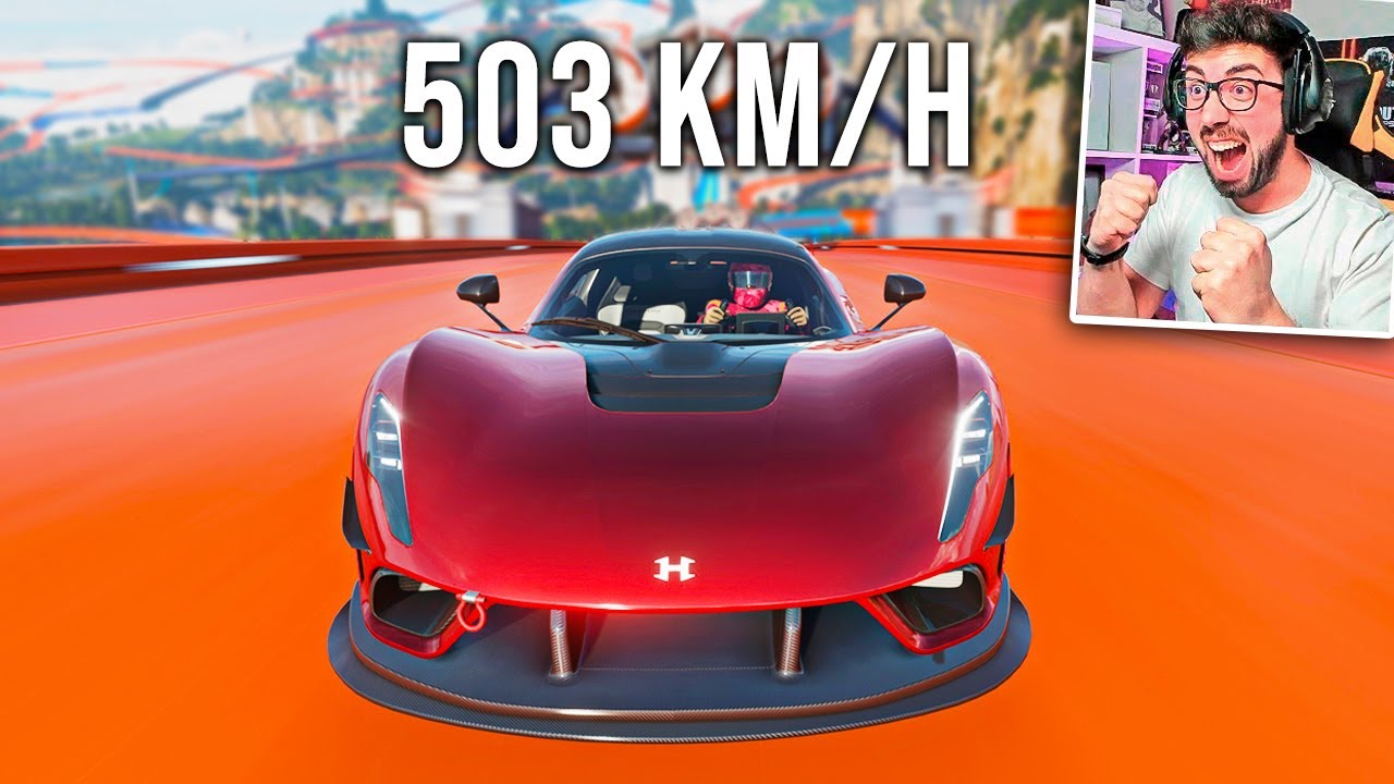 EL COCHE MÁS RÁPIDO (503 KM/H) EN FORZA HORIZON 5 HOT WHEELS😍