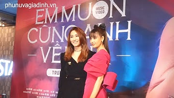 Trường Giang,Ngân Khánh, VC Xuân Lan, Tuyền Mập,...đến chúc mừng ca sĩ Trương Quỳnh Anh ra mắt MV