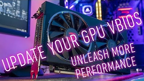 HOW TO UPDATE GPU VBIOS TO UNLEASH MORE PERFORMANCE EASY TUTORIAL