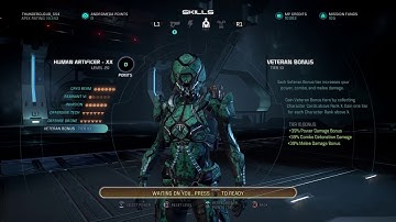 Mass Effect Andromeda Human Artificer build guide