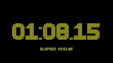 2 minutes and 0 seconds countdown timer with 2 fractional digits accuracy