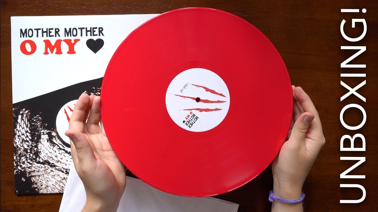 Mother Mother - O My 🖤 (Limited Edition Magnolia Records Red Vinyl) Unboxing