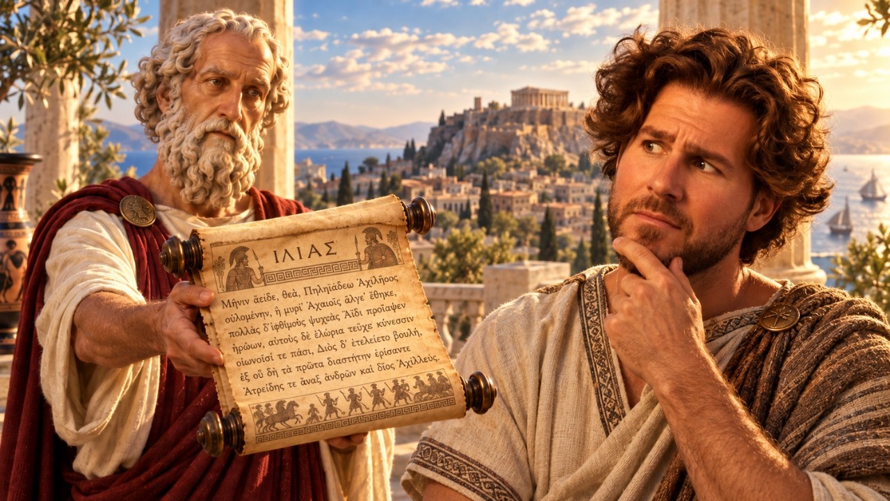 How Did Homer Write The Iliad on His First Try?