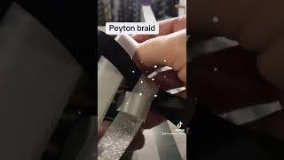 Peyton braid. Homecoming mum braids