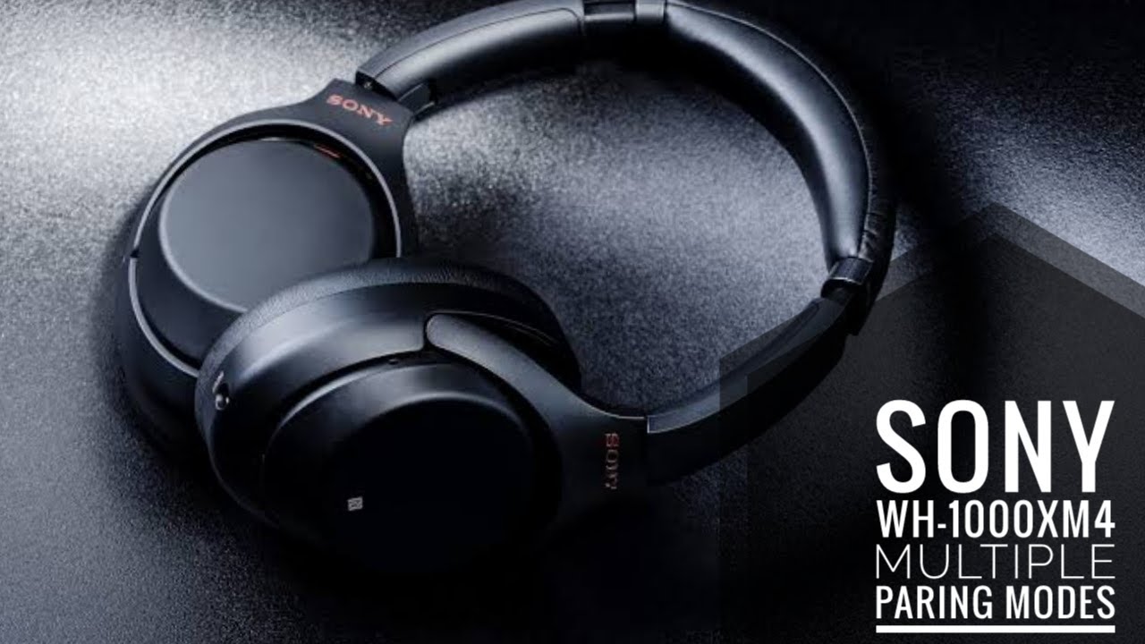 Sony WH1000XM4 leak suggests multiple pairing and 'smart talking