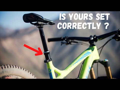 How to Set Your Saddle Height With A Dropper Post