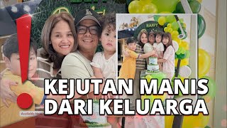 Masuki Usia 45 Tahun, Wendy Cagur Dapatkan Surprise Manis dari Anak-anak dan Istri