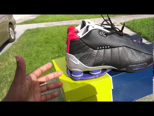 Nike Shox BB4 Raptors Vince Carter - YouTube