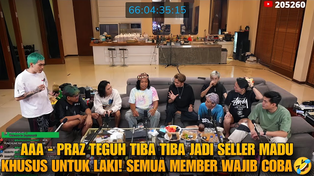 AAA - PRAZ TEGUH TIBA TIBA JADI SALES MADU KHUSUS UNTUK LAKI! SEMUA MEMBER WAJIB COBA!