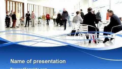 Business Environment PowerPoint Template by PoweredTemplate.com