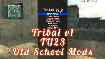 Old School Mods | MW3 | TU23 | Tribal v1 | Offline Only | (RGH/JTAG) [+Download]