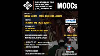 Indian Society: Social Problems & Issues | Sociology MOOC (UG, 4 Credits)
