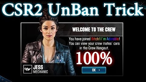 (Outdated) CSR Racing 2 - Truth Behind The Account Unban Trick - Loading NSB File