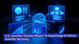 U.S. Launches “Genesis Mission” to Supercharge AI-Driven Scientific Discovery