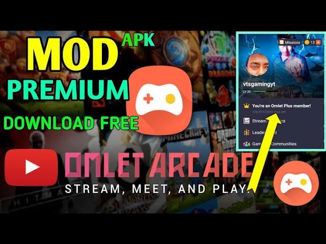 play store omlet arcade mod apk unlimited coins