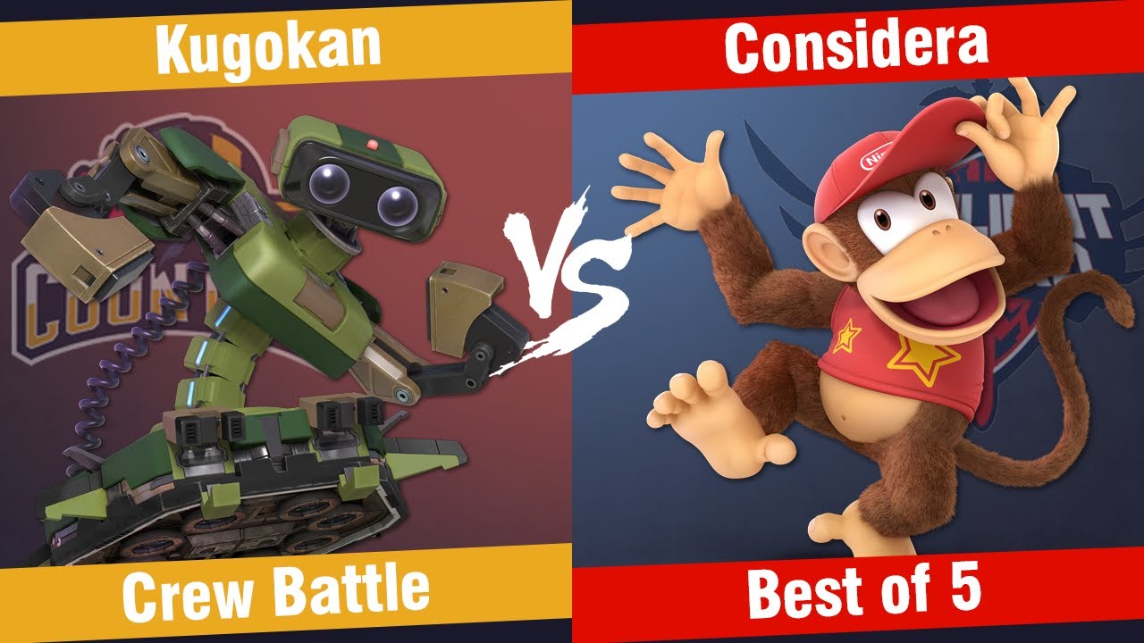 Counter Vs Twilight Squad   - CNTR | Kugokan (R.O.B.) Vs. TwS | Considera (Diddy Kong)